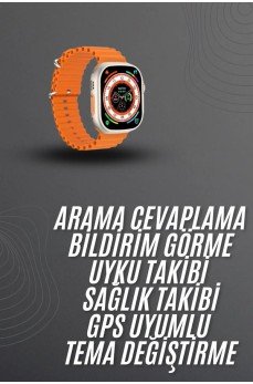 Akıllı Saat Arama Cevaplayan Bildirim Görme Yeni Nesil Bluetooth Bağlantılı