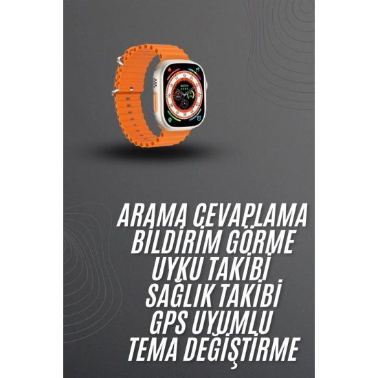 Akıllı Saat Arama Cevaplayan Bildirim Görme Yeni Nesil Bluetooth Bağlantılı