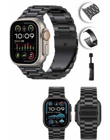 Akıllı Saat Arama Konuşma GPS ve NFC Özelliği 3 Kordonlu Amoled Ekran