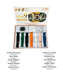 Akıllı Saat Bluetooth Bağlantılı 2.09 İnç HD Ekran ve Çok Yönlü Sağlık Takibi