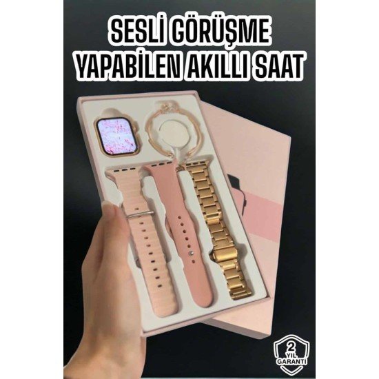 Akıllı Saat Bluetooth Bağlantılı Aksesuar Hediyeli GPS Takibi