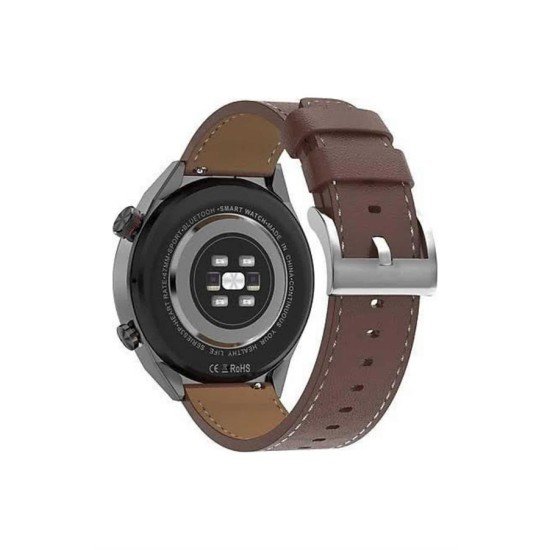 Akıllı Saat Çelik Kordon Çağrı Cevaplama Amoled Ekran Titreşimli Uyku ve Sağlık Takibi