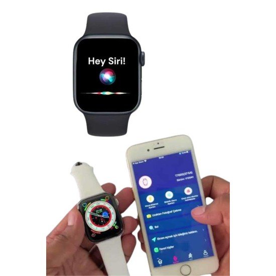 Akıllı Saat Çok Fonksiyonlu Uyku Takibi Adımsayar Nabız Ölçer Arama Cevaplayan Akıllı Saat Çok Fonksiyonlu Uyku Takibi Adımsayar Nabız Ölçer Arama Cevaplayan