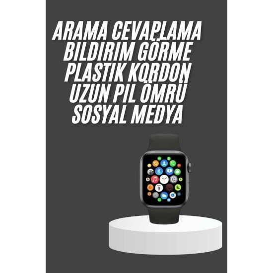 Akıllı Saat Çok Fonksiyonlu Uyku Takibi Adımsayar Nabız Ölçer Arama Cevaplayan Akıllı Saat Çok Fonksiyonlu Uyku Takibi Adımsayar Nabız Ölçer Arama Cevaplayan