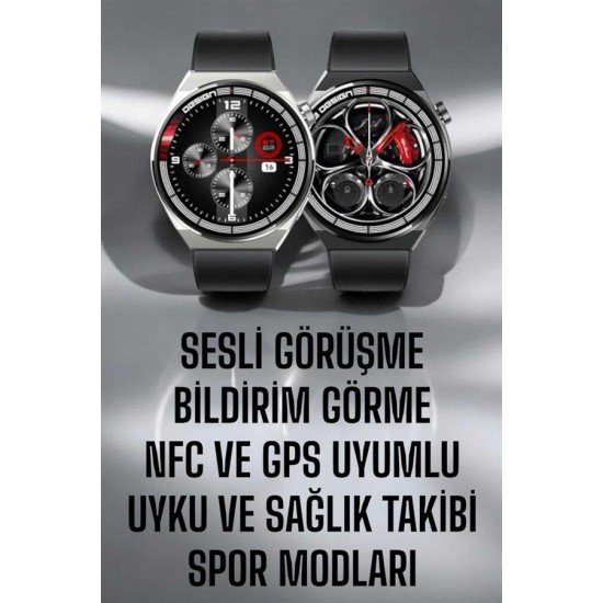 Akıllı Saat GPS VE NFC Özelliği Sesli Görüşme Dokunmstik Ekran Akıllı Saat GPS VE NFC Özelliği Sesli Görüşme Dokunmstik Ekran
