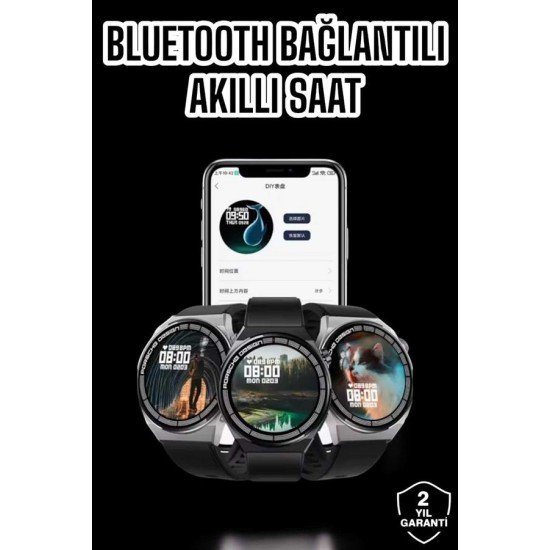 Akıllı Saat GPS VE NFC Özelliği Sesli Görüşme Dokunmstik Ekran Akıllı Saat GPS VE NFC Özelliği Sesli Görüşme Dokunmstik Ekran