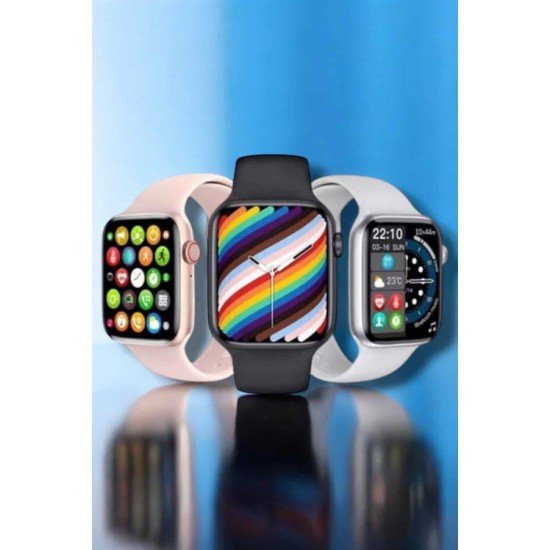 Akıllı Saat iOS ve Android ile Uyumlu Şık ve Çok Fonksiyonlu