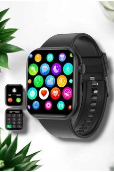 Akıllı Saat iOS ve Android ile Uyumlu Şık ve Çok Fonksiyonlu Akıllı Saat iOS ve Android ile Uyumlu Şık ve Çok Fonksiyonlu