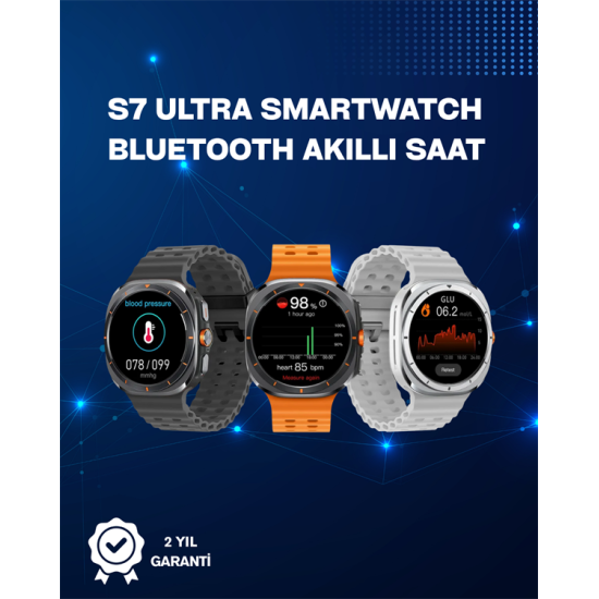 Akıllı Saat | Kalp Ritmi, Nabız ve Uyku Takibi | iOS Uyumlu Akıllı Saat | Kalp Ritmi, Nabız ve Uyku Takibi | iOS Uyumlu