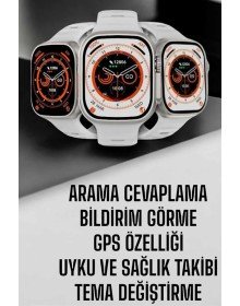 Akıllı Saat Nabız Ölçebilen Yeni Nesil GPS ve Adımsayar Özelliği