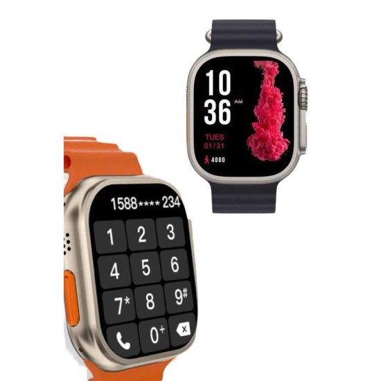 Akıllı Saat Sağlık Takibi Kalp Atışı Adımsayar Ultra Yeni Nesil nefes Egzersizi