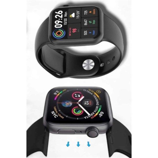 Akıllı Saat Sağlık Takibi ve Akıllı Özelliklerle Donatılmış Modern Akıllı Saat