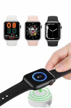 Akıllı Saat Yeni Nesil Android ve İOS Uyumlu Titreşim Modlu Alarm Kronometre