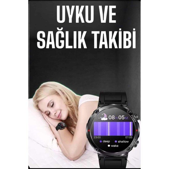 Akıllı Saat Yeni Nesil Bluetooth Bağlantılı Uyku ve Sağlık Takibi NFC ve GPS Akıllı Saat Yeni Nesil Bluetooth Bağlantılı Uyku ve Sağlık Takibi NFC ve GPS