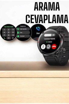 Akıllı Saat Yeni Nesil Bluetooth Bağlantılı Uyku ve Sağlık Takibi NFC ve GPS