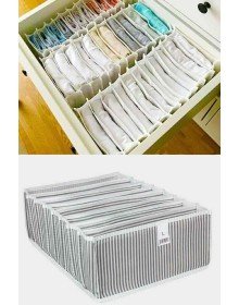 Akordiyon Çekmece  Düzenleyici Organizer 8 Gözlü L Beden Çorap Çamaşır Havlu Düzenleyici