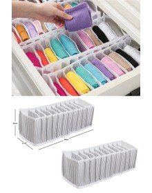 Akordiyon Çekmece  Düzenleyici Organizer 10 Gözlü M Beden Çorap Çamaşır Havlu Düzenleyici