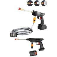 Akülü Oto Araç Yıkama Yüksek Basınçlı Araba Yıkama Makinesi Şarjlı