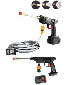 Akülü Oto Araç Yıkama Yüksek Basınçlı Araba Yıkama Makinesi Şarjlı