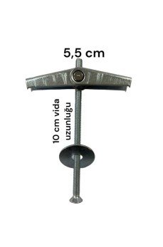 Alçıpan Askı Dübel Yaylı 12X95 5 Adet