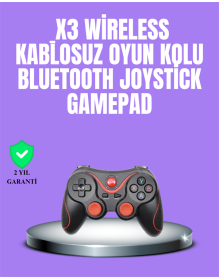 Android Uyumlu Gamepad X3 Game Stick Oyun Kolu Bluetooth Bağlantılı