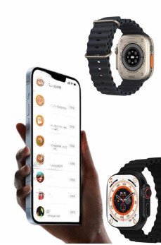 Android ve İOS Uyumlu Arama Konuşma Yapabilen Akıllı Saat Android ve İOS Uyumlu Arama Konuşma Yapabilen Akıllı Saat