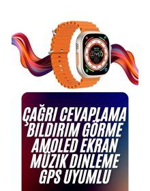 Android ve İOS Uyumlu Uyku ve Sağlık Takibi Yapabilen 3 Kordonlu Akıllı Saat