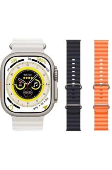 Android ve İOS Uyumlu Uyku ve Sağlık Takibi Yapabilen 3 Kordonlu Akıllı Saat Android ve İOS Uyumlu Uyku ve Sağlık Takibi Yapabilen 3 Kordonlu Akıllı Saat