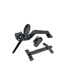 Antika Tarz Dekoratif Pirinç Şipşak Kapı Kolu - Oksit