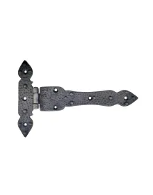 Antika Tarz Dekoratif Pirinç Kuyruklu Düğmeli Menteşe No3 - 155x240 mm, Oksit