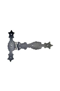 Antika Tarz Dekoratif Pirinç Kuyruklu Zambak Menteşe - 175x248 mm, Oksit Antika Tarz Dekoratif Pirinç Kuyruklu Zambak Menteşe - 175x248 mm, Oksit