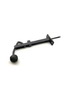 Antika Tarz Dekoratif Pirinç Ayarlı Panjur Stoperi - 150x55 mm, Oksit