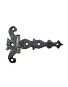 Antika Tarz Dekoratif Pirinç Kuyruklu Kelebek Menteşe - 63x100 mm, Oksit