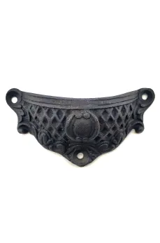 Antika Tarz Dekoratif Pirinç Anıt Tas Mobilya, Çekmece Kulbu - 48x90 mm, Oksit Antika Tarz Dekoratif Pirinç Anıt Tas Mobilya, Çekmece Kulbu - 48x90 mm, Oksit