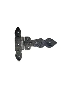 Antika Tarz Dekoratif Pirinç Kuyruklu Düğmeli Menteşe No1 - 117x142 mm, Oksit