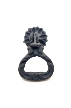 Antika Tarz Dekoratif Pirinç Kalp Sarkaç Mobilya Kulbu - 25 mm, Oksit