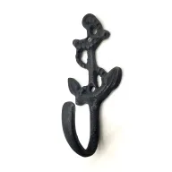 Antika Tarz Dekoratif Pirinç Halatlı, Çapa, Denizci, Gemici Askı - 95x42mm, Oksit Antika Tarz Dekoratif Pirinç Halatlı, Çapa, Denizci, Gemici Askı - 95x42mm, Oksit