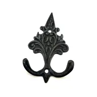 Antika Tarz Dekoratif Pirinç Çam Figürlü Askı - 98x57 mm, Oksit Antika Tarz Dekoratif Pirinç Çam Figürlü Askı - 98x57 mm, Oksit