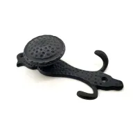 Antika Tarz Dekoratif Pirinç Portmanto Askı - 150x72 mm, Oksit Antika Tarz Dekoratif Pirinç Portmanto Askı - 150x72 mm, Oksit