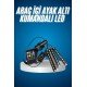 Araç Içi Aydınlatma Kumandalı 12 Led Ayak Altı Led Ambiyans Işığı Sese Duyarlı Kumandalı Araç Içi Aydınlatma Kumandalı 12 Led Ayak Altı Led Ambiyans Işığı Sese Duyarlı Kumandalı