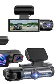 Araç Kamerası Black Box Çift Kameralı Ekranlı Full HD Sürüş Kamerası Araç Kamerası Black Box Çift Kameralı Ekranlı Full HD Sürüş Kamerası