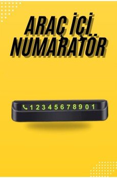 Araç Park Numaratörü Tüm Araçlara Uyumlu Araba Numaralık Araç Park Numaratörü Tüm Araçlara Uyumlu Araba Numaralık