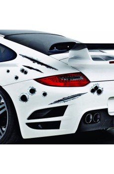 Araç Sticker Mermi ve Oto Sticker Yara Şeklinde 3D Araç Sticker Mermi ve Oto Sticker Yara Şeklinde 3D