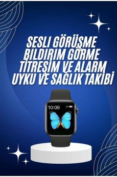Arama Cevaplayabilen Akıllı Saat Bluetooth Bağlantılı Sosyal Medya Girişli