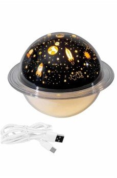 Aromaterapi Hava Nemlendirici Gece Lambası Uzay Model Satürn Oda Kokusu Aromaterapi Hava Nemlendirici Gece Lambası Uzay Model Satürn Oda Kokusu