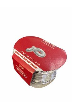 Aspilatör Borusu Telli 127 mm 2 Metre