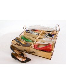 Ayakkabı Saklama Çantası 12 Bölmeli Shoes Under