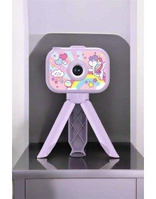 Ayaklı Mini Fotoğraf Makinesi Çocuk Için Eğitici Video Kamera