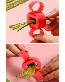 Ayarlanabilir Yeşil Fasulye Dilimleme Kesici Pratik Bamya Bakla Vs Parçalayıcı Dilimleyici