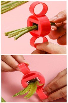 Ayarlanabilir Yeşil Fasulye Dilimleme Kesici Pratik Bamya Bakla Vs Parçalayıcı Dilimleyici